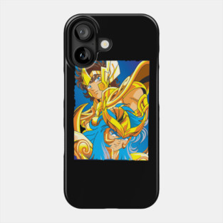 Aiolia and Camus Saint Seiya Gold Saints Phone Case
