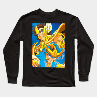 Aiolia and Camus Saint Seiya Gold Saints Long Sleeve T-Shirt