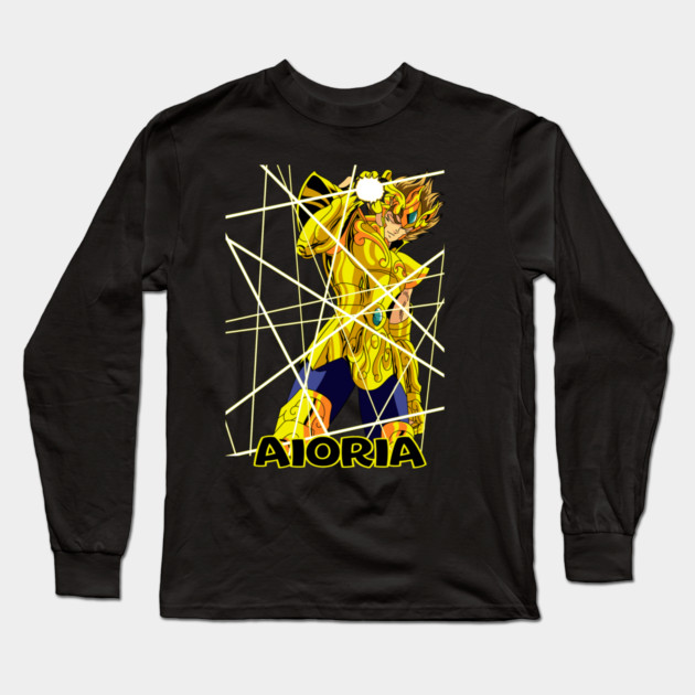 Aiolia Leo Gold Saint - Saint Seiya Long Sleeve T-Shirt by Otaku Vibes