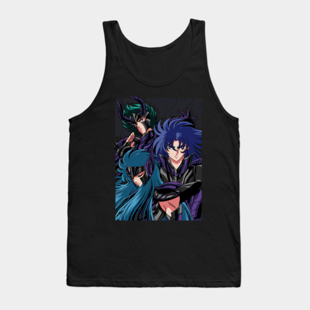 Wyvern Garuda Harpy Specters - Saint Seiya Tank Top by Otaku Vibes