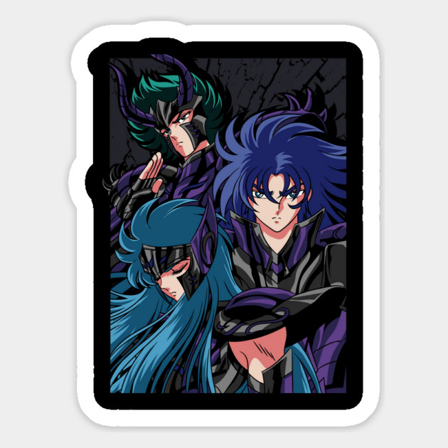 Wyvern Garuda Harpy Specters - Saint Seiya Magnet by Otaku Vibes