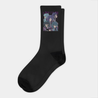 Silver Saints Group Saint Seiya Heroes Socks