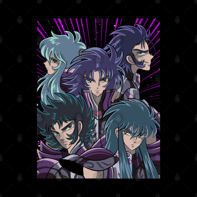 Silver Saints Group Saint Seiya Heroes by Otaku Vibes