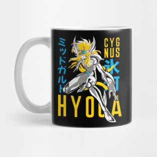 Cygnus Hyoga Saint Seiya Dynamic Pose Mug