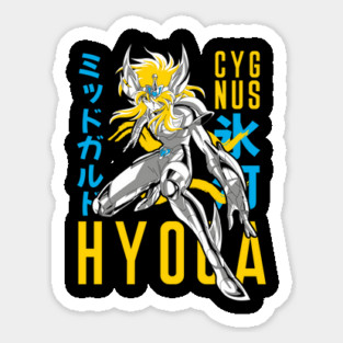 Cygnus Hyoga Saint Seiya Dynamic Pose Magnet