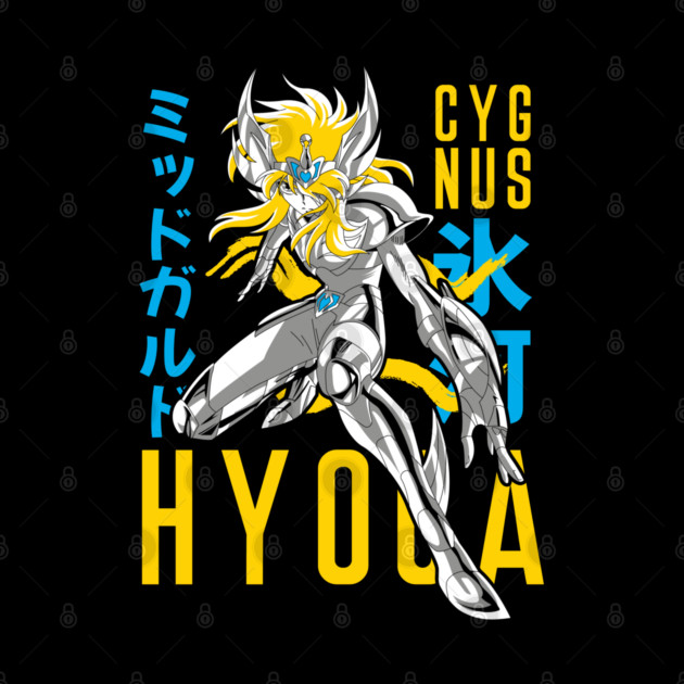 Cygnus Hyoga Saint Seiya Dynamic Pose by Otaku Vibes