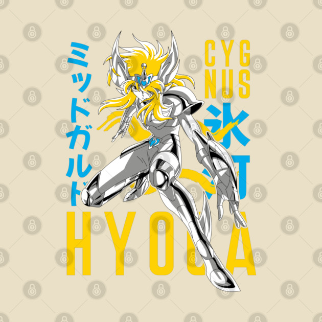 Cygnus Hyoga Saint Seiya Dynamic Pose by Otaku Vibes