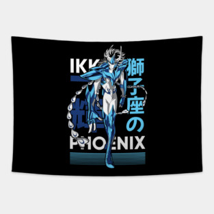 Phoenix Ikki Saint Seiya Fierce Walk Tapestry