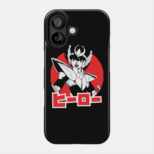 Pegasus Seiya Saint Seiya Retro Style Phone Case by Otaku Vibes