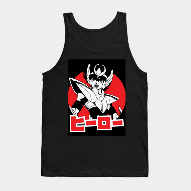 Pegasus Seiya Saint Seiya Retro Style Tank Top by Otaku Vibes