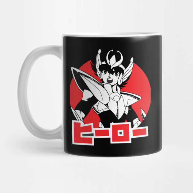 Pegasus Seiya Saint Seiya Retro Style by Otaku Vibes