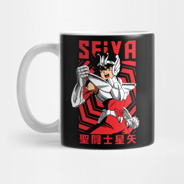 Pegasus Seiya Saint Seiya Battle Stance by Otaku Vibes