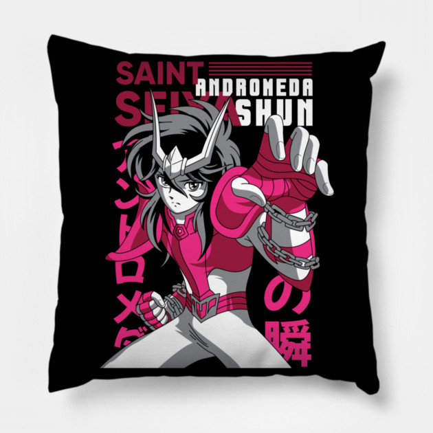 Andromeda Shun Saint Seiya Chain Power Pillow by Otaku Vibes