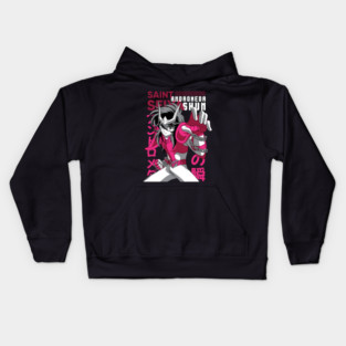 Andromeda Shun Saint Seiya Chain Power Kids Hoodie