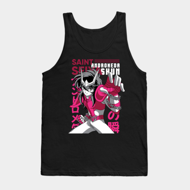 Andromeda Shun Saint Seiya Chain Power Tank Top by Otaku Vibes