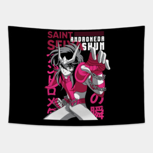 Andromeda Shun Saint Seiya Chain Power Tapestry