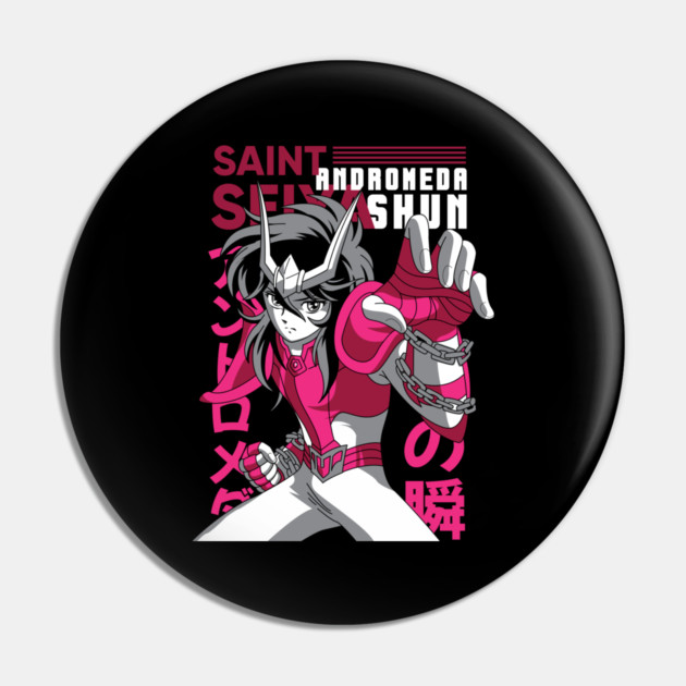 Andromeda Shun Saint Seiya Chain Power Pin by Otaku Vibes