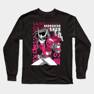 Andromeda Shun Saint Seiya Chain Power Long Sleeve T-Shirt