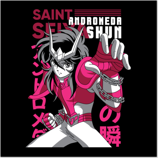 Andromeda Shun Saint Seiya Chain Power Wall Art by Otaku Vibes