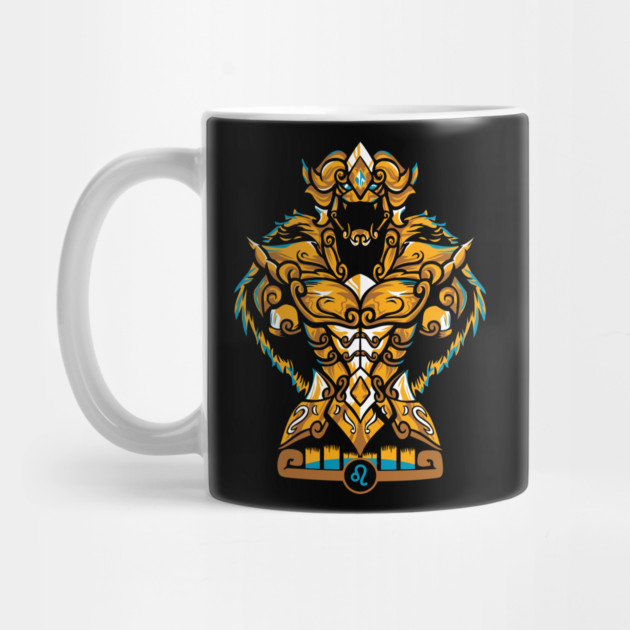 Leo Gold Cloth Saint Seiya Armor Art by Otaku Vibes