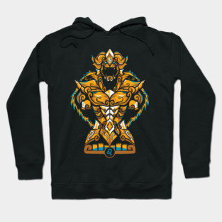 Leo Gold Cloth Saint Seiya Armor Art Hoodie