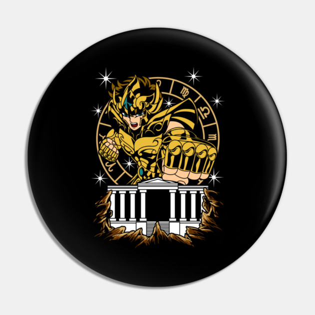 Leo Aiolia Saint Seiya Zodiac Power Pin by Otaku Vibes