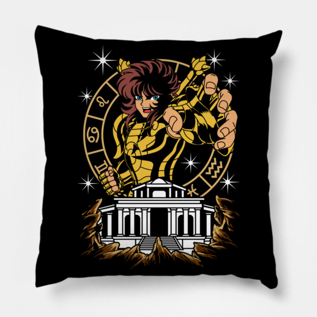 Aquarius Camus Saint Seiya Zodiac Guard Pillow by Otaku Vibes