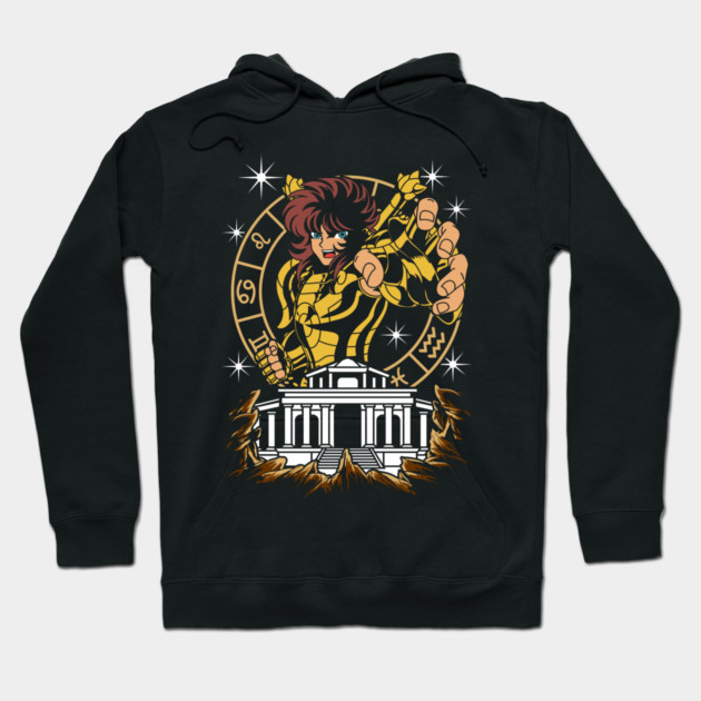 Aquarius Camus Saint Seiya Zodiac Guard Hoodie by Otaku Vibes