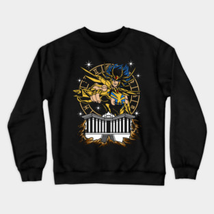 Gemini Saga Saint Seiya Cosmic Twin Crewneck Sweatshirt