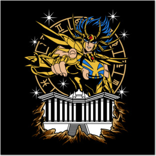 Gemini Saga Saint Seiya Cosmic Twin Posters and Art