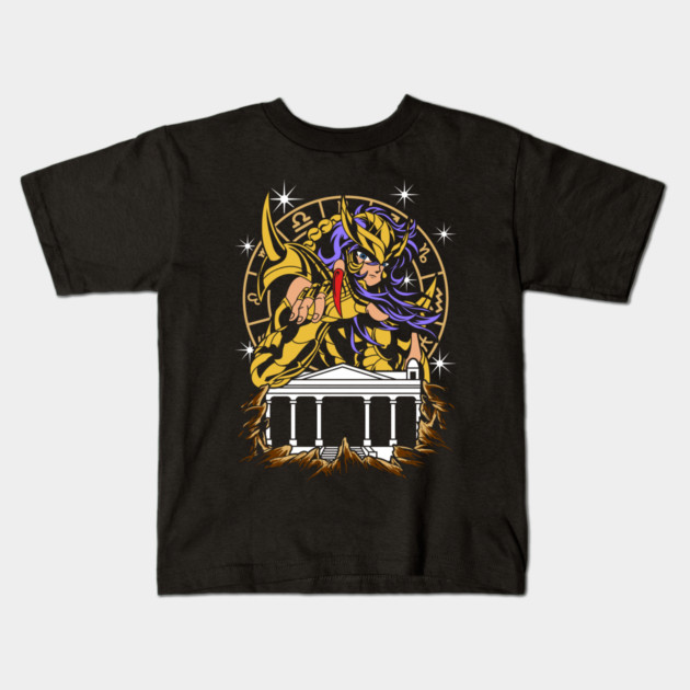 Scorpio Milo Saint Seiya Zodiac Strike Kids T-Shirt by Otaku Vibes