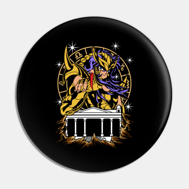 Scorpio Milo Saint Seiya Zodiac Strike Pin by Otaku Vibes