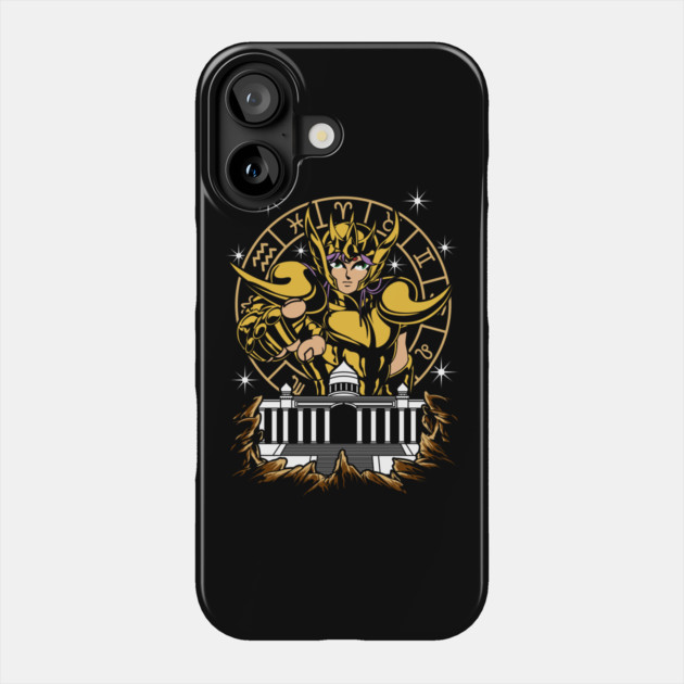 Aries Mu Saint Seiya Zodiac Guard Phone Case by Otaku Vibes