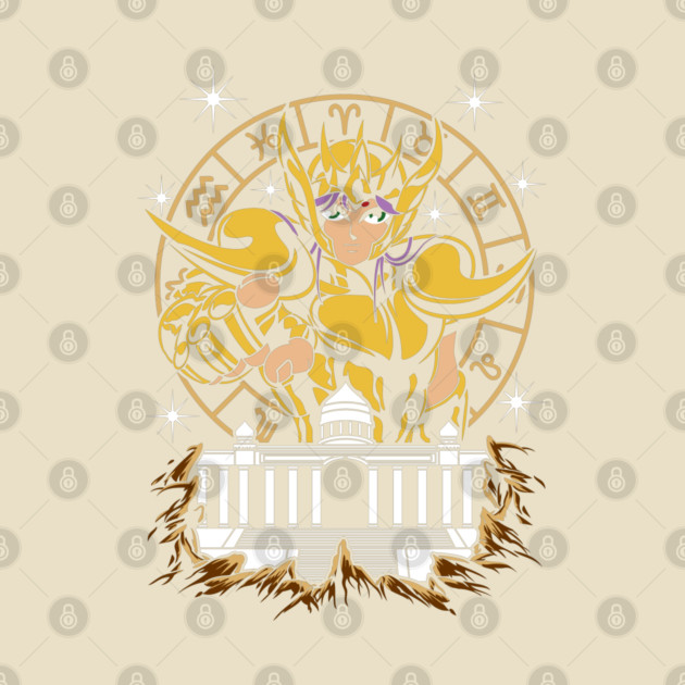 Aries Mu Saint Seiya Zodiac Guard by Otaku Vibes