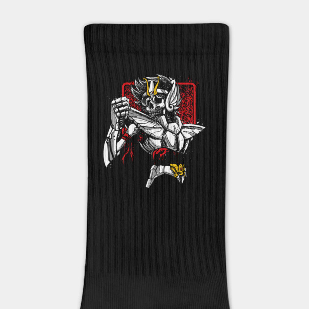 Pegasus Seiya Skeleton Saint Seiya Dark Art by Otaku Vibes