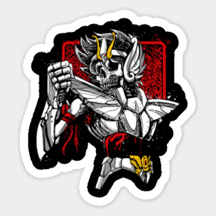 Pegasus Seiya Skeleton Saint Seiya Dark Art Magnet