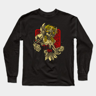 Cygnus Hyoga Skeleton Saint Seiya Dark Art Long Sleeve T-Shirt