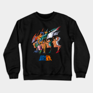 Saint Seiya Bronze Saints Team Portrait Crewneck Sweatshirt