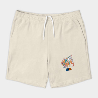 Saint Seiya Bronze Saints Team Portrait Shorts