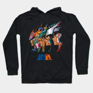 Saint Seiya Bronze Saints Team Portrait Hoodie
