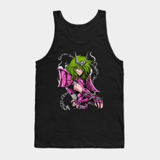Andromeda Shun Saint Seiya Battle Chains Tank Top