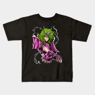 Andromeda Shun Saint Seiya Battle Chains Kids T-Shirt