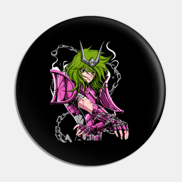 Andromeda Shun Saint Seiya Battle Chains Pin by Otaku Vibes