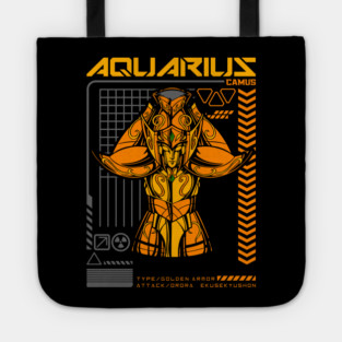 Aquarius Camus Saint Seiya Sci Fi Style Tote