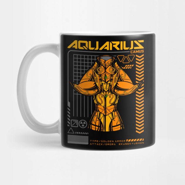 Aquarius Camus Saint Seiya Sci Fi Style by Otaku Vibes