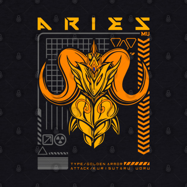 Aries Mu Saint Seiya Futuristic Armor by Otaku Vibes