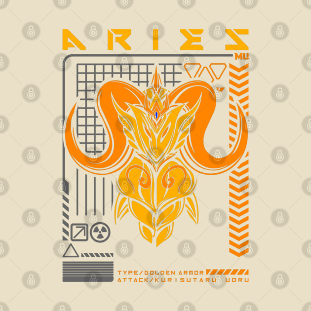 Aries Mu Saint Seiya Futuristic Armor by Otaku Vibes