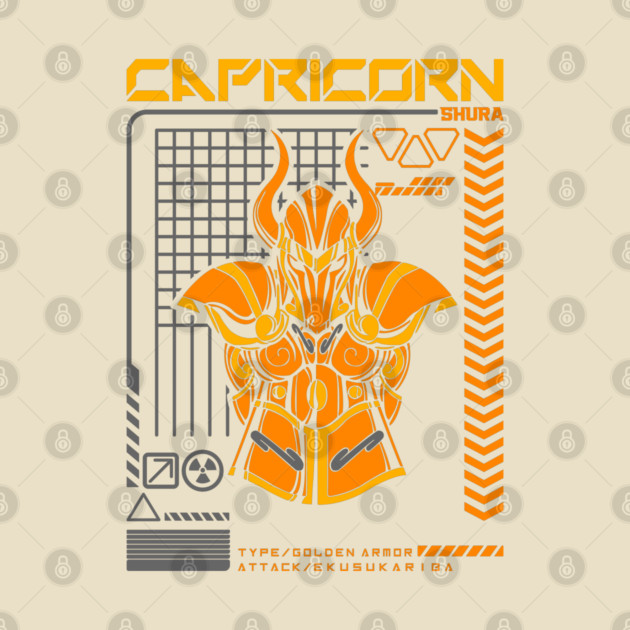 Capricorn Shura Saint Seiya Futuristic Armor by Otaku Vibes