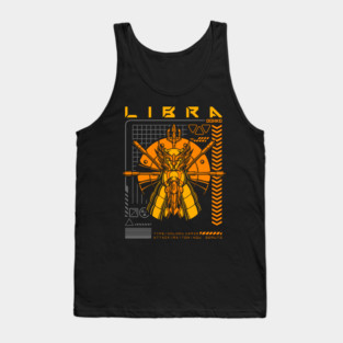 Libra Dohko Saint Seiya Futuristic Armor Tank Top