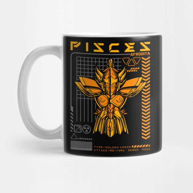 Pisces Aphrodite Saint Seiya Futuristic Armor by Otaku Vibes